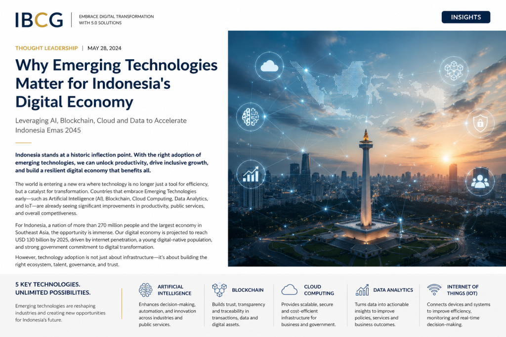 Why Emerging Technologies Matter for Indonesia's Digital Economy